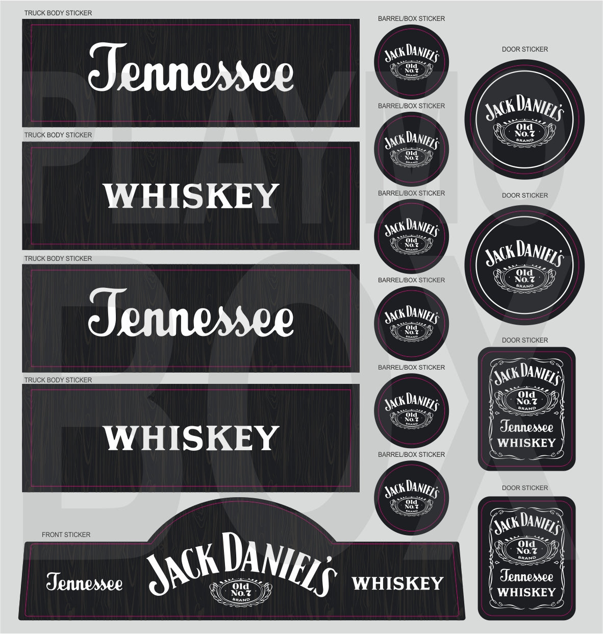 Jack Daniels Truck