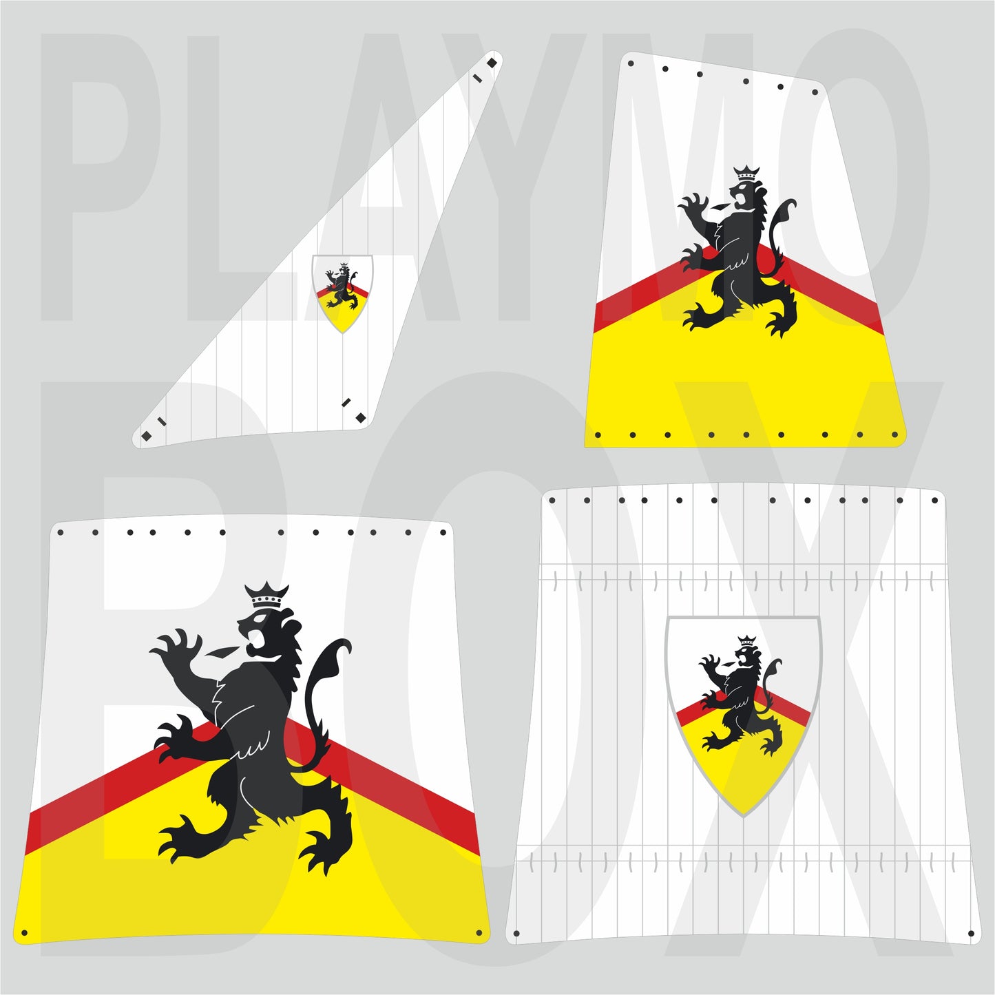 Royal Black Lion Sails 3940 / 5135 / 3286
