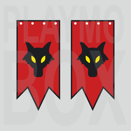 Black Wolf Banner