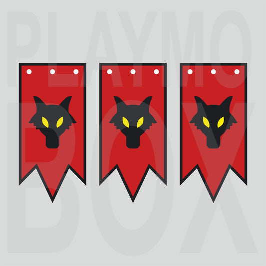 Black Wolf Banner