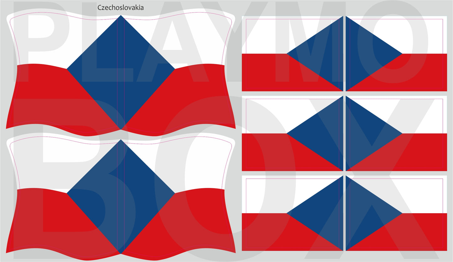 Former Nations Flags