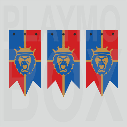Royal Gold Lion Banner