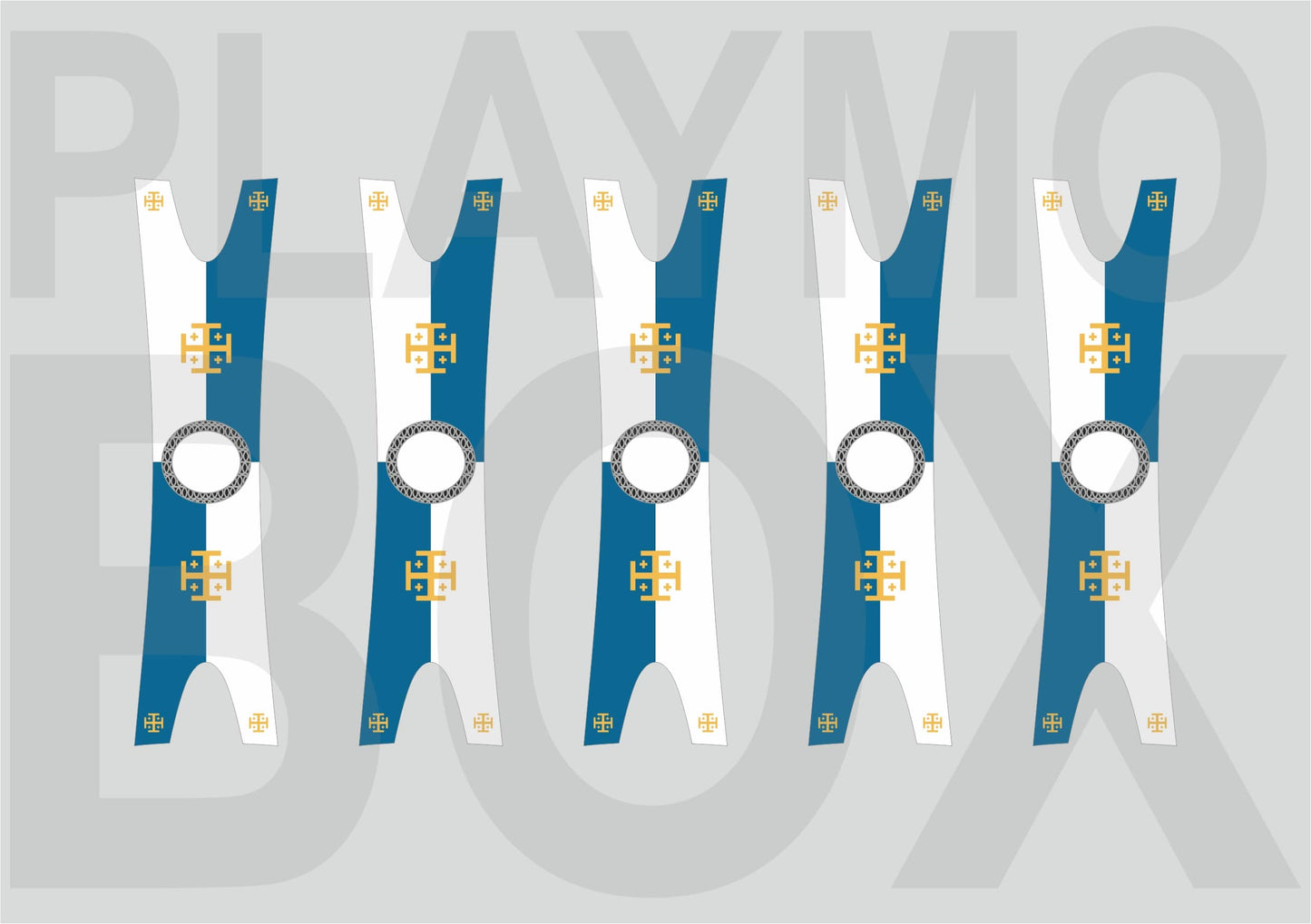 Kingdom of Jerusalem Cloak