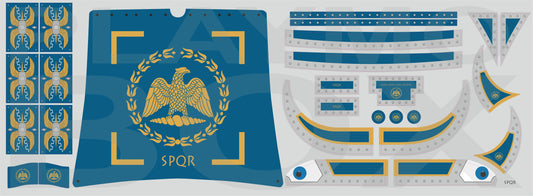 SPQR Blue Sail