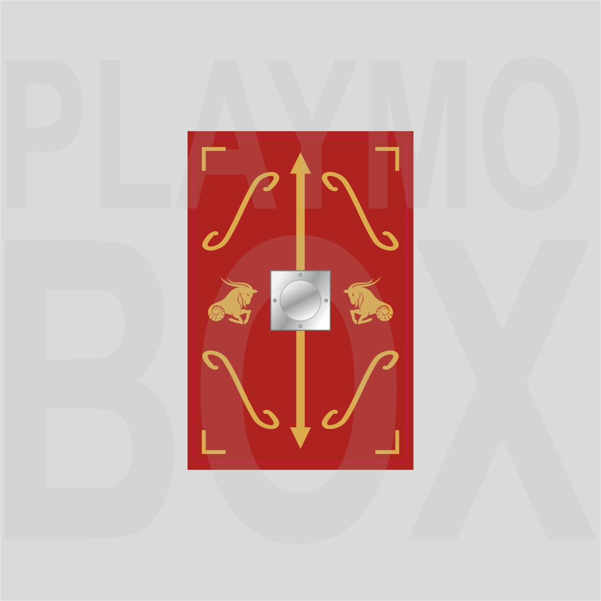 Roman Stickers (Scutum without hole)