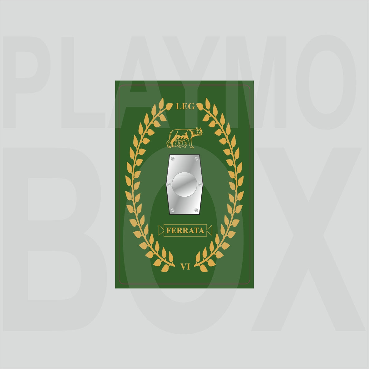 Roman Stickers (Scutum without hole)