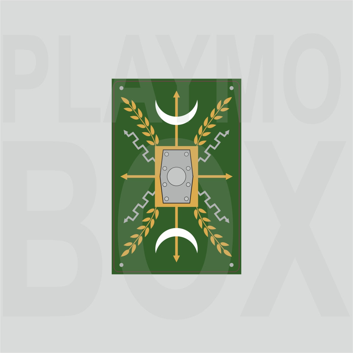 Roman Stickers (Scutum without hole v2)