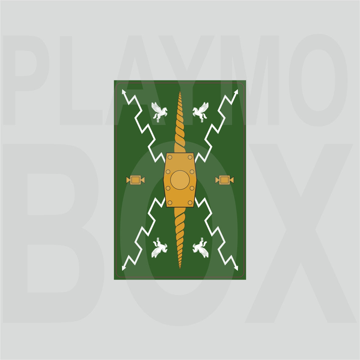 Roman Stickers (Scutum without hole v2)