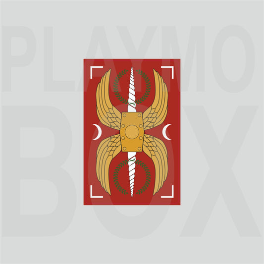 Roman Stickers (Scutum without hole v2)