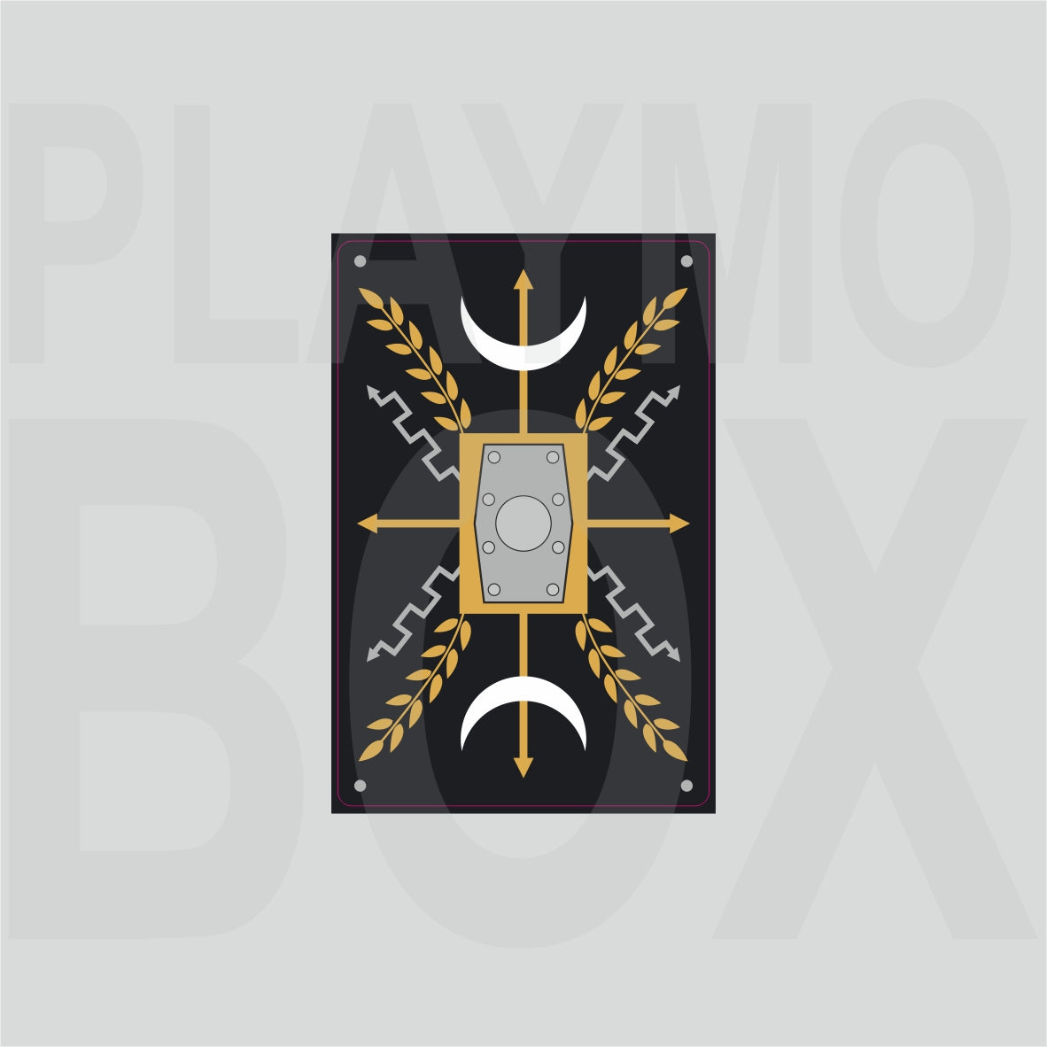 Roman Stickers (Scutum without hole v2)