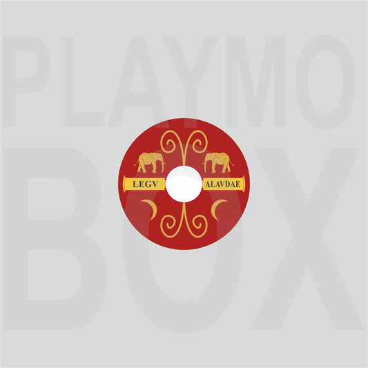 Roman Stickers (Round with hole)