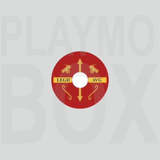 Roman Stickers (Round with hole)