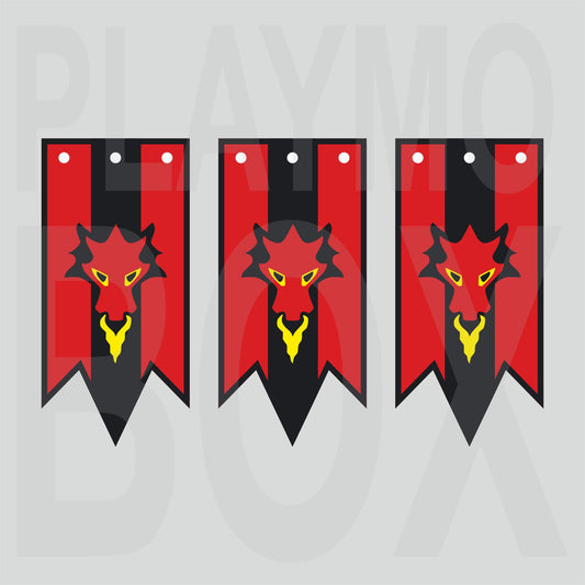 Red Dragon Banner