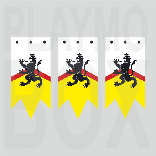 Royal Black Lion Banner