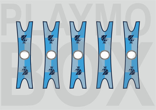 Royal Blue Lion Cloak