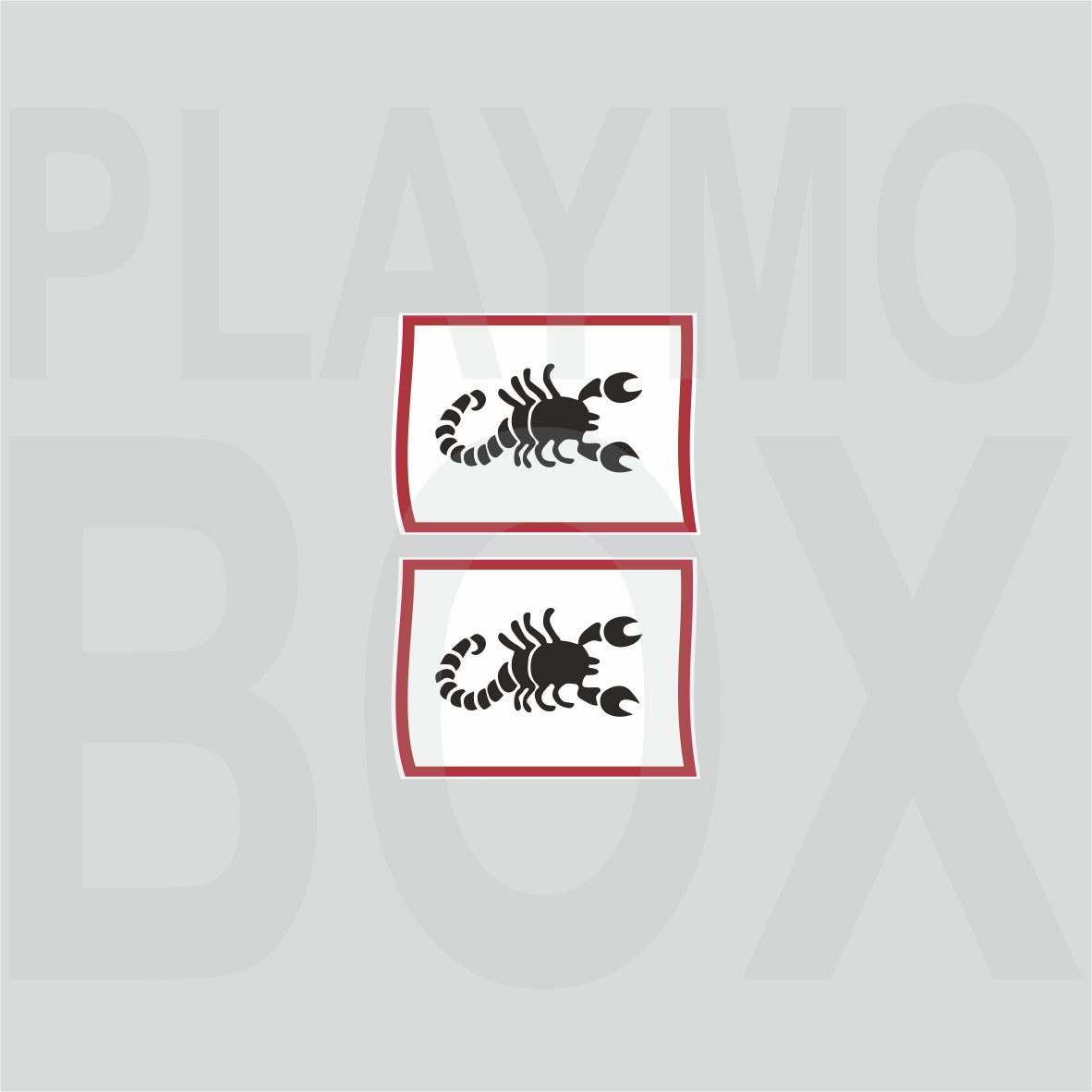 Roman Banner Stickers