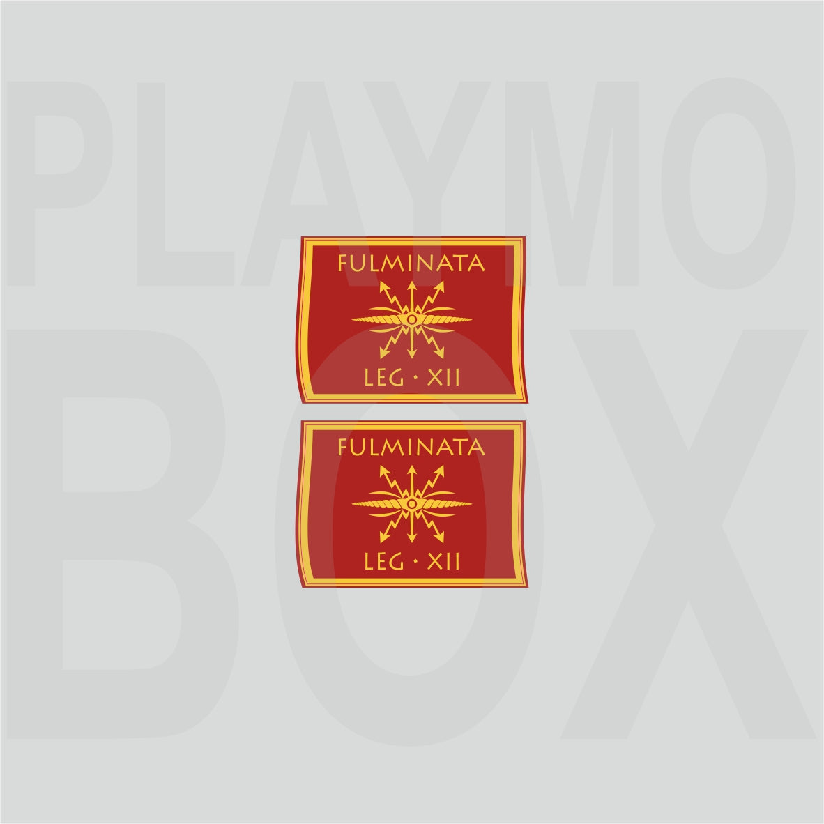 Roman Banner Stickers