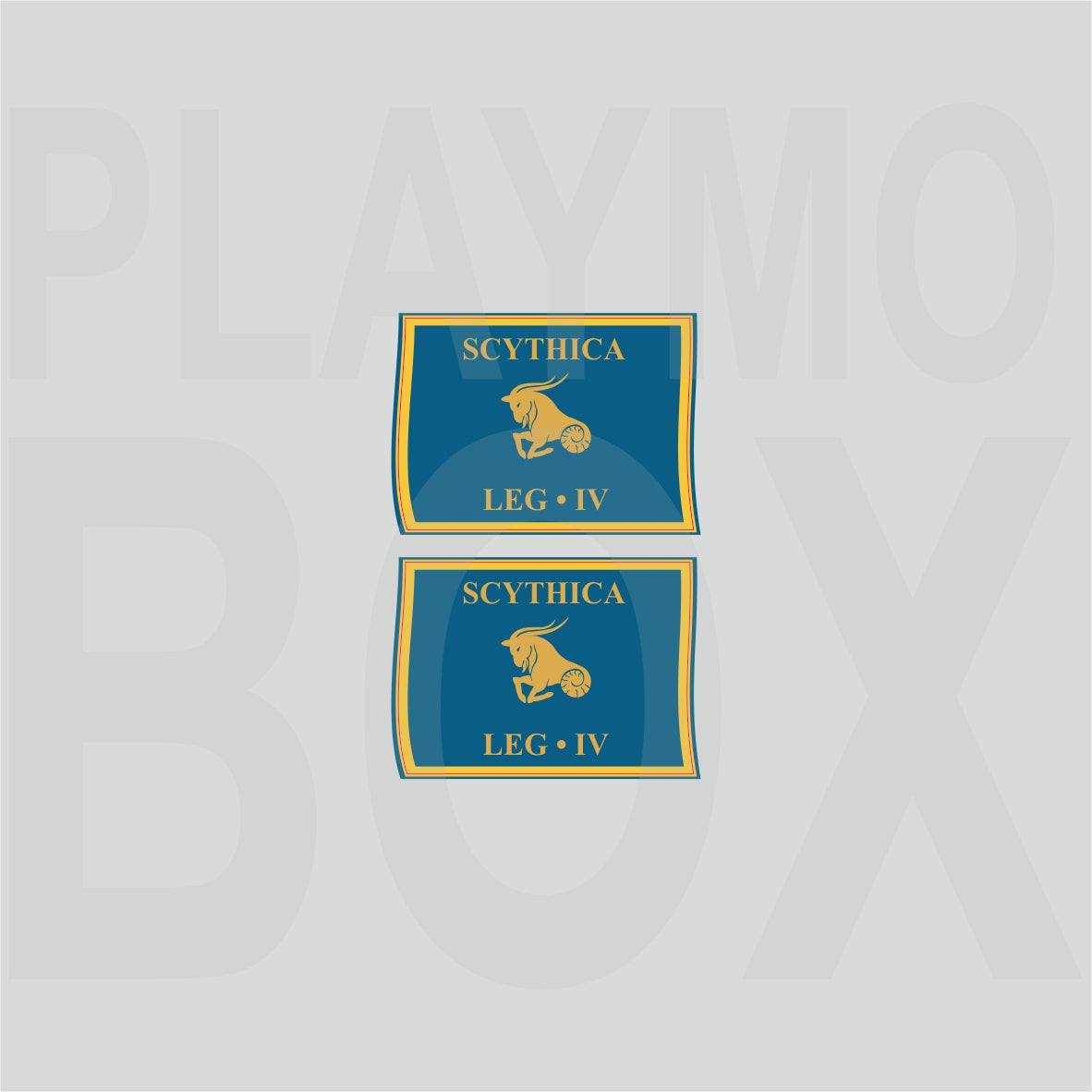 Roman Banner Stickers