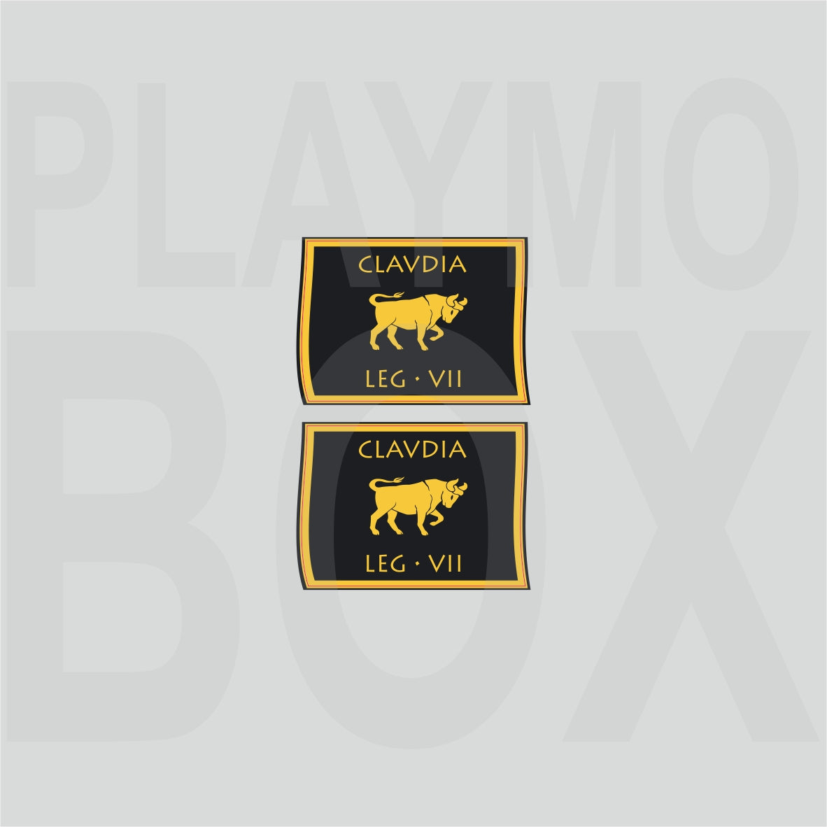 Roman Banner Stickers