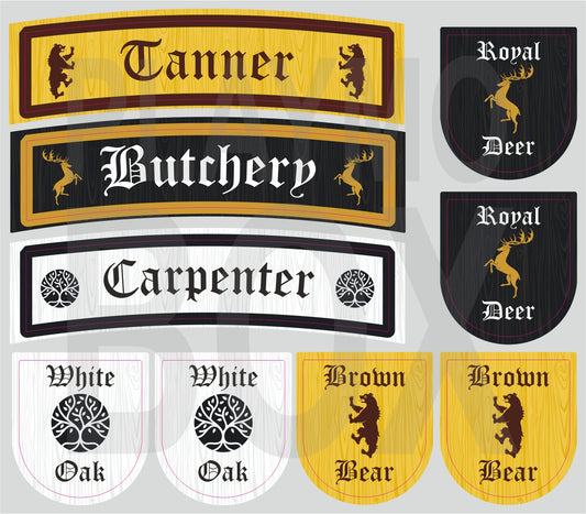 Medieval Shop Signs II