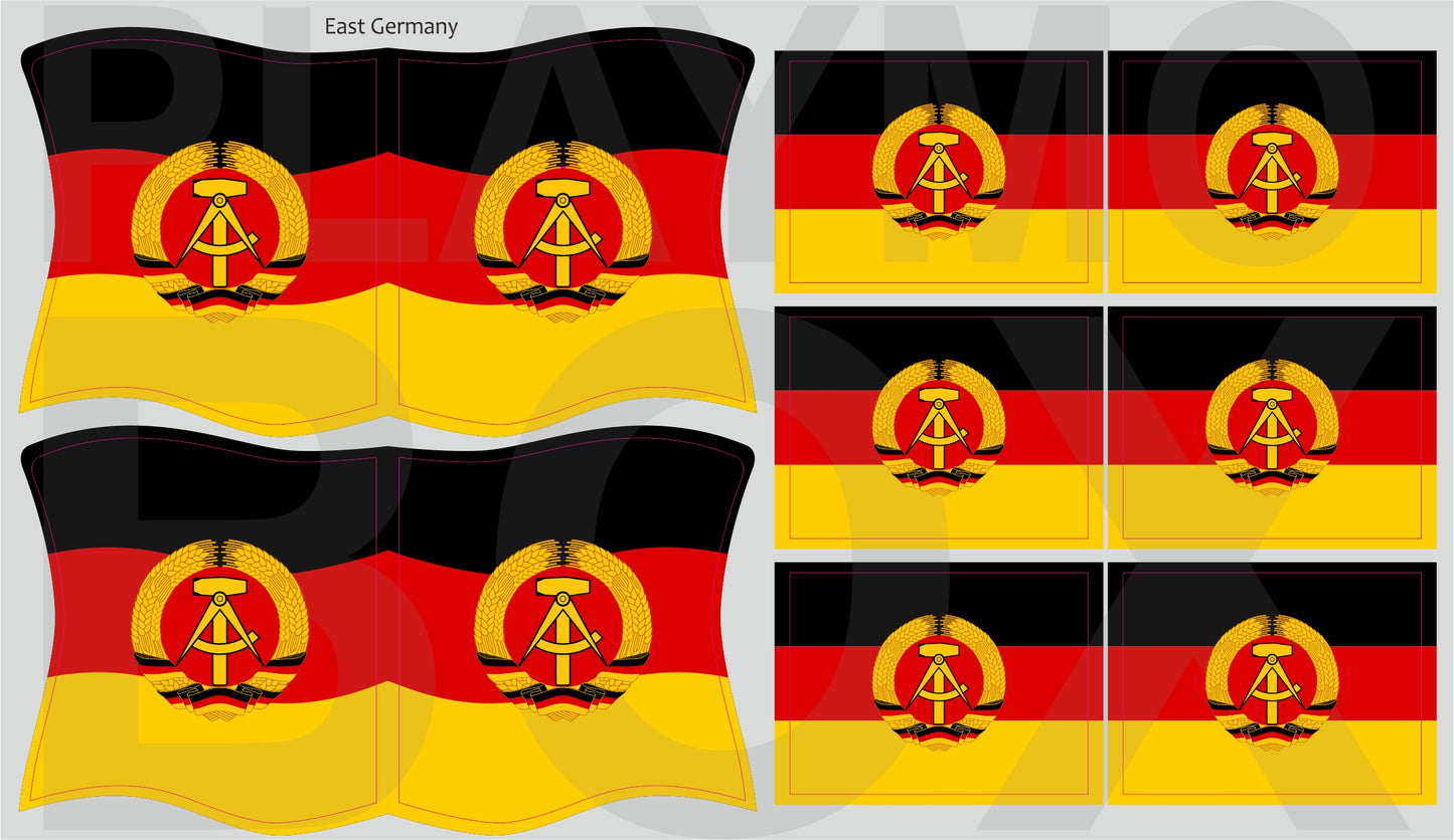 Former Nations Flags