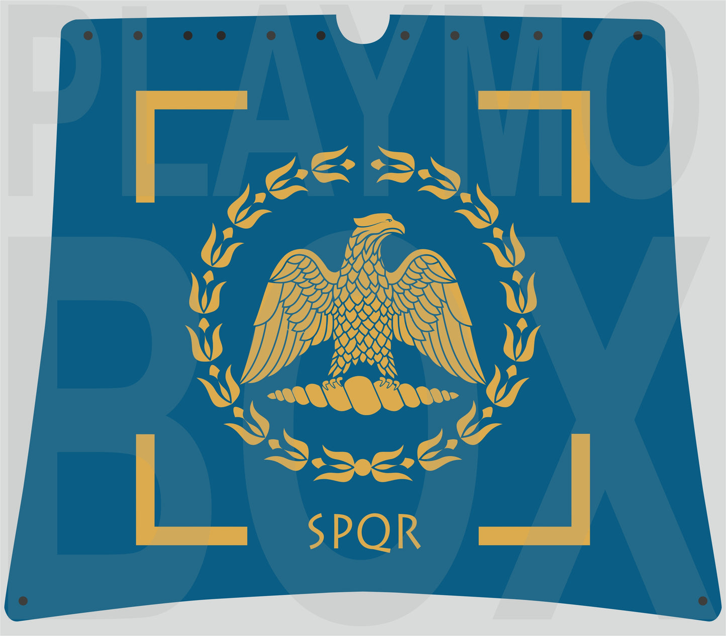 SPQR μπλε πανί
