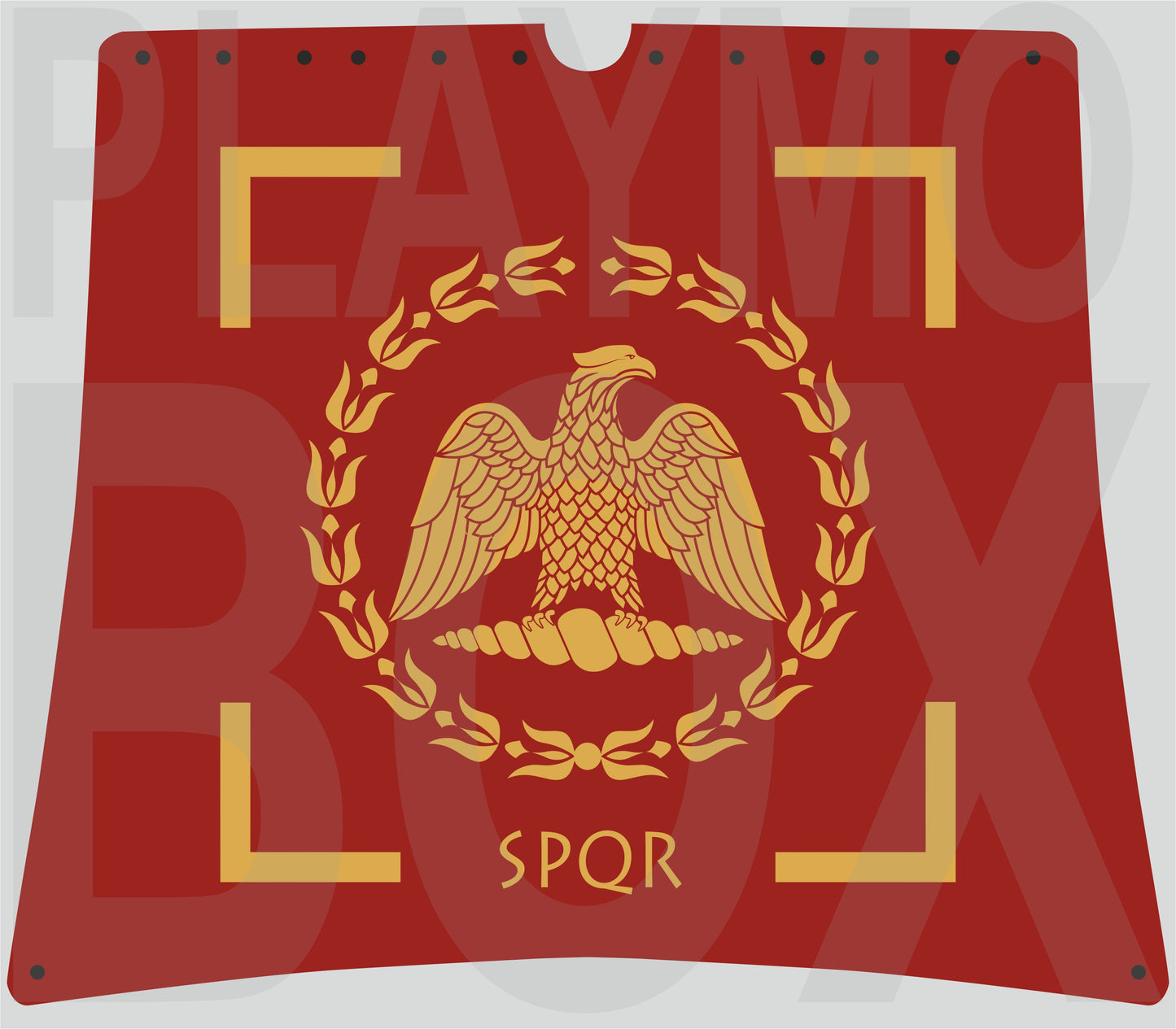 SPQR κόκκινο πανί