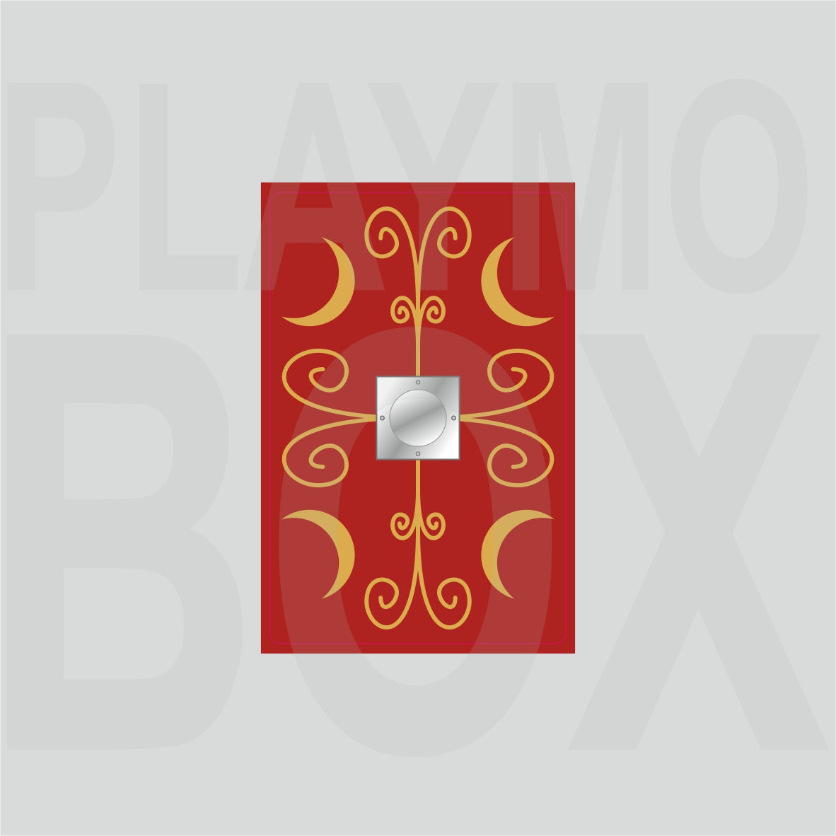 Roman Stickers (Scutum without hole)
