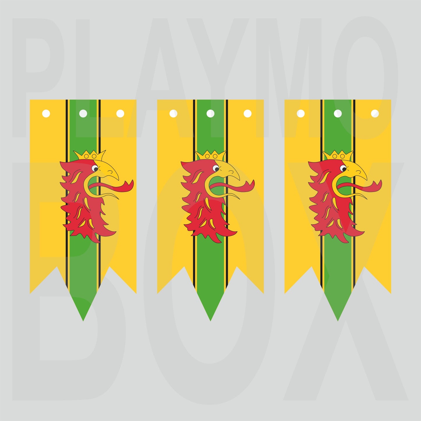 Red Griffin II Banner