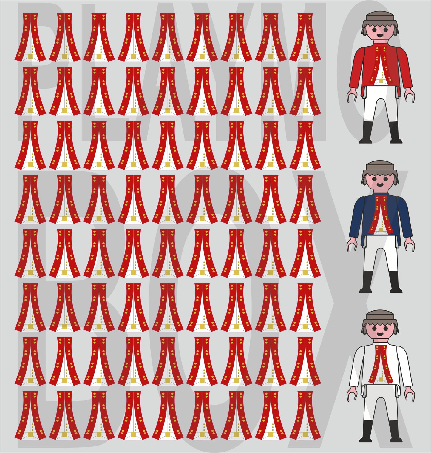 Military Uniform Stickers