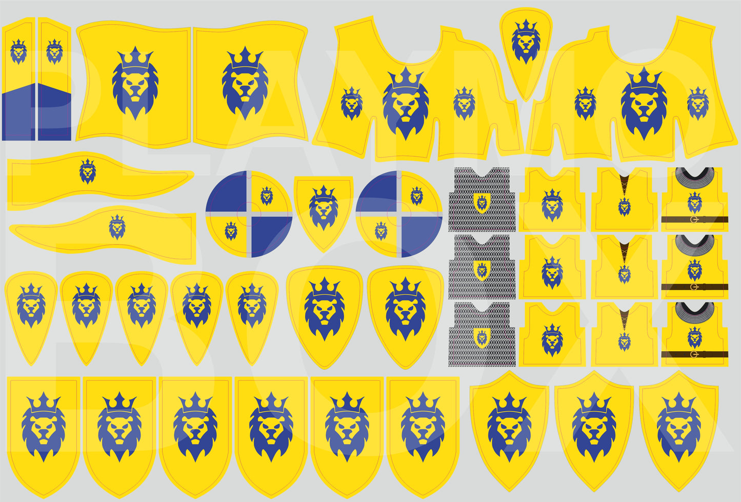 Royal Blue Lion II