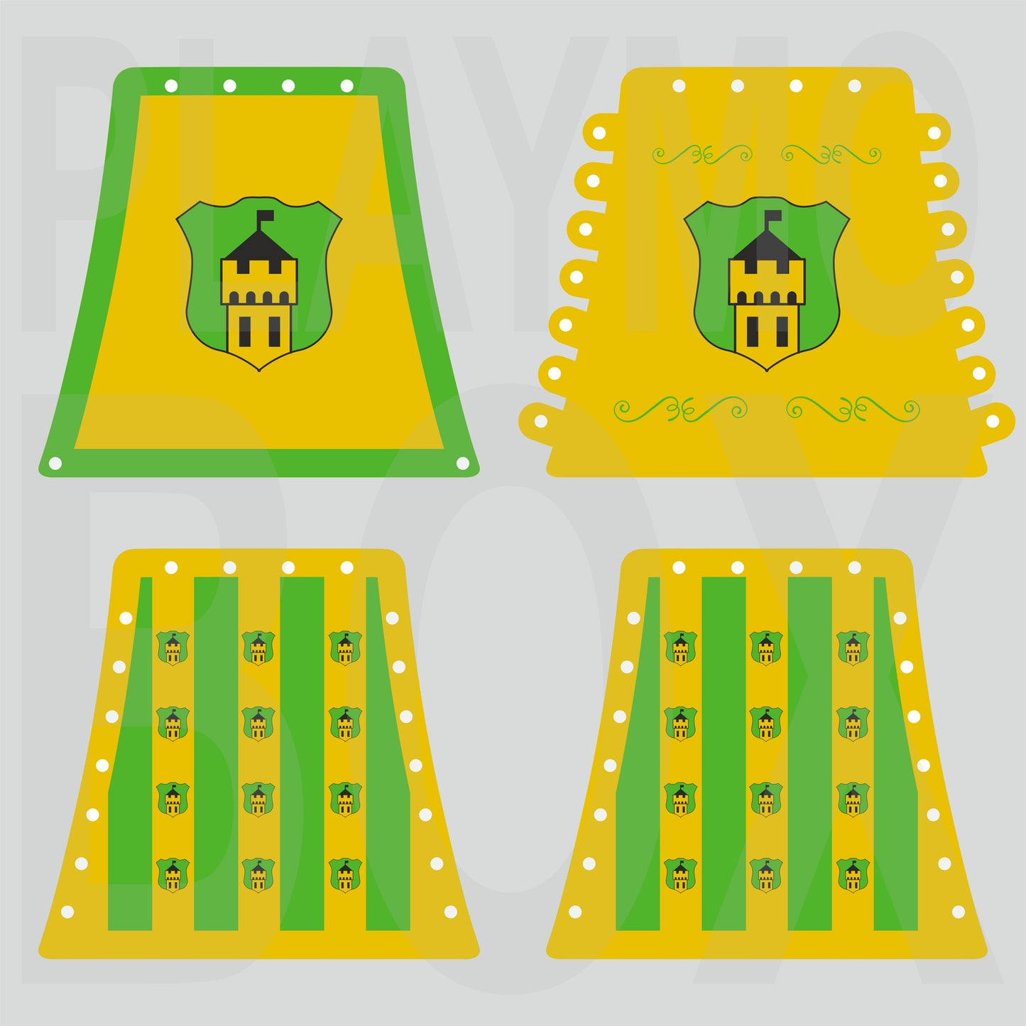 Yellow Tower Tent