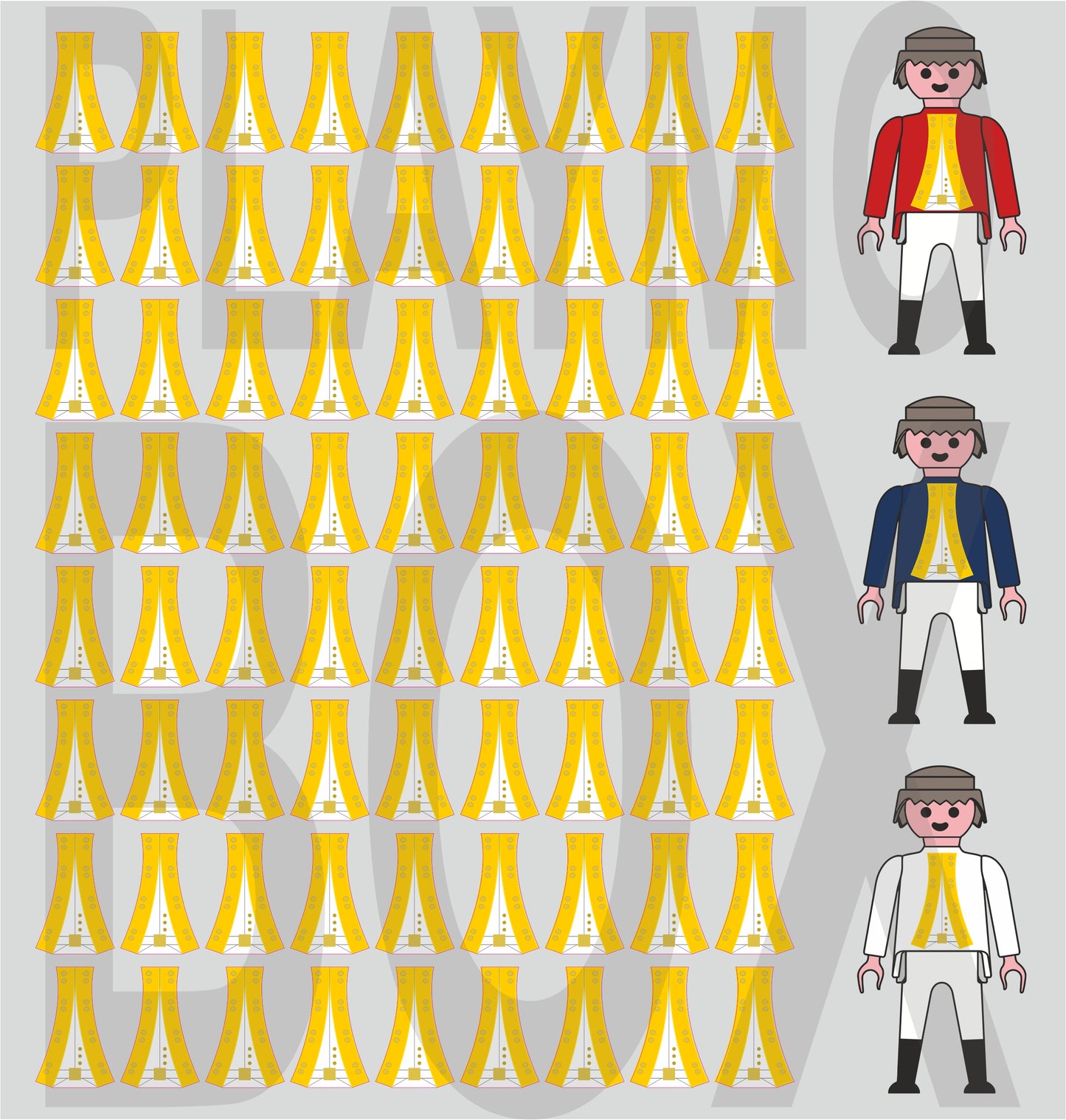 Military Uniform Stickers