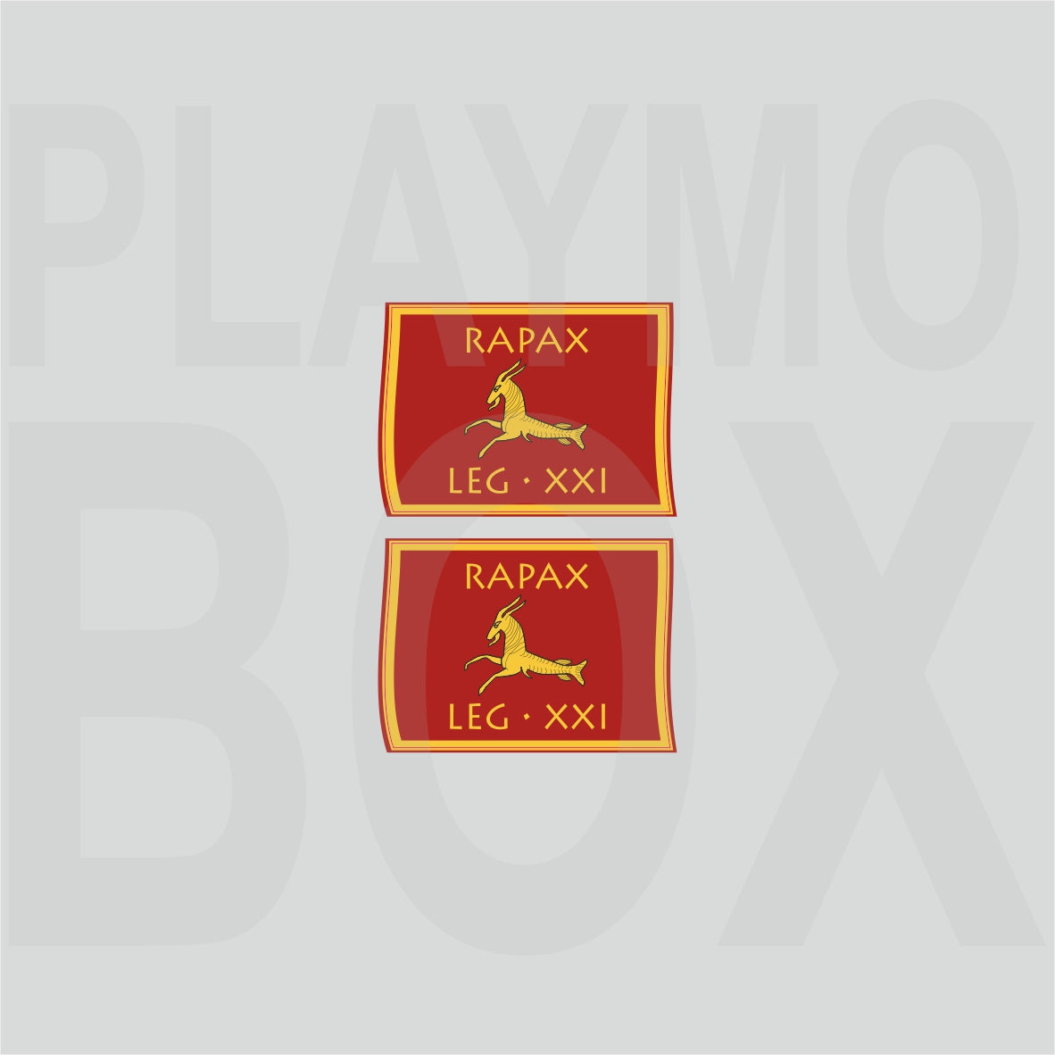 Roman Banner Stickers