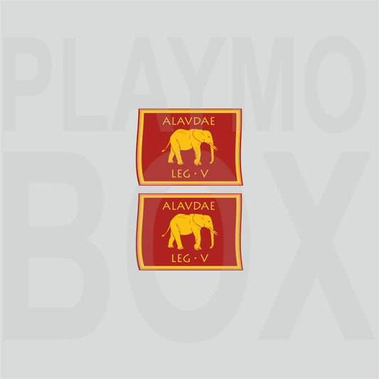 Roman Banner Stickers