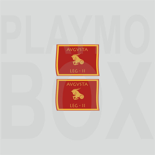 Roman Banner Stickers