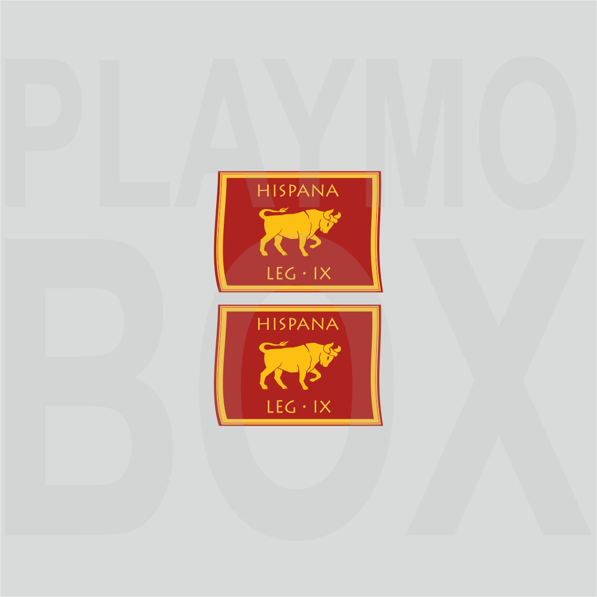 Roman Banner Stickers