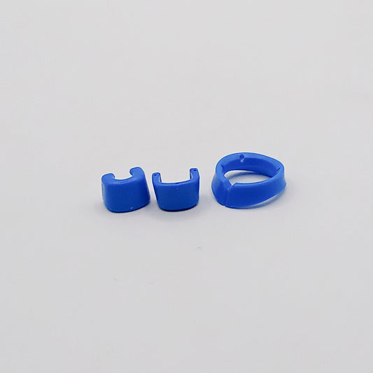 Blue ACW cuffs and collar