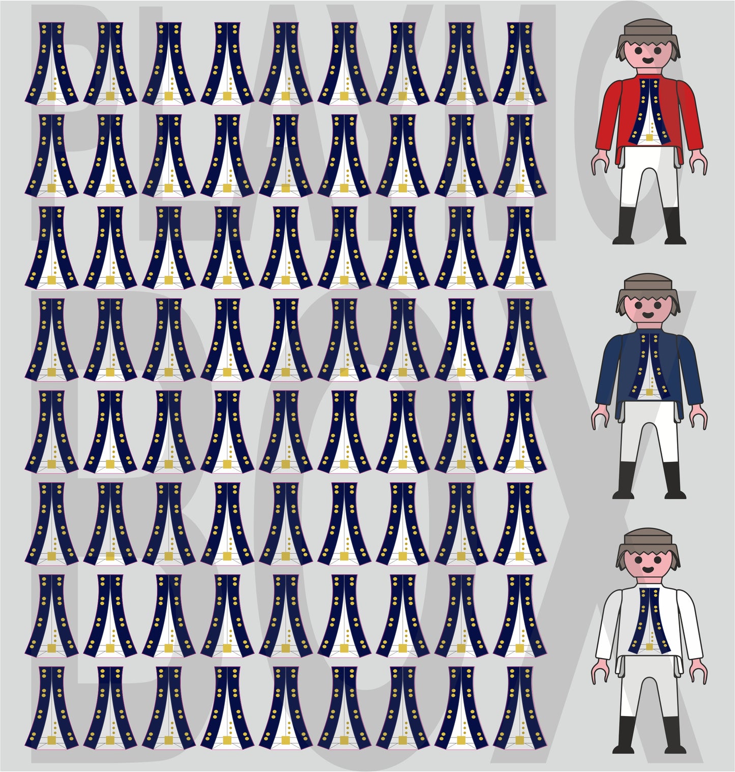 Military Uniform Stickers