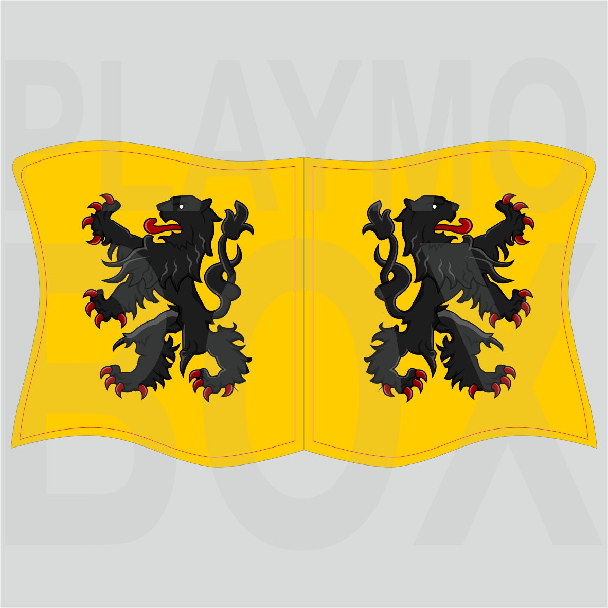 Αυτοκόλλητα Κομητείας της Φλάνδρας