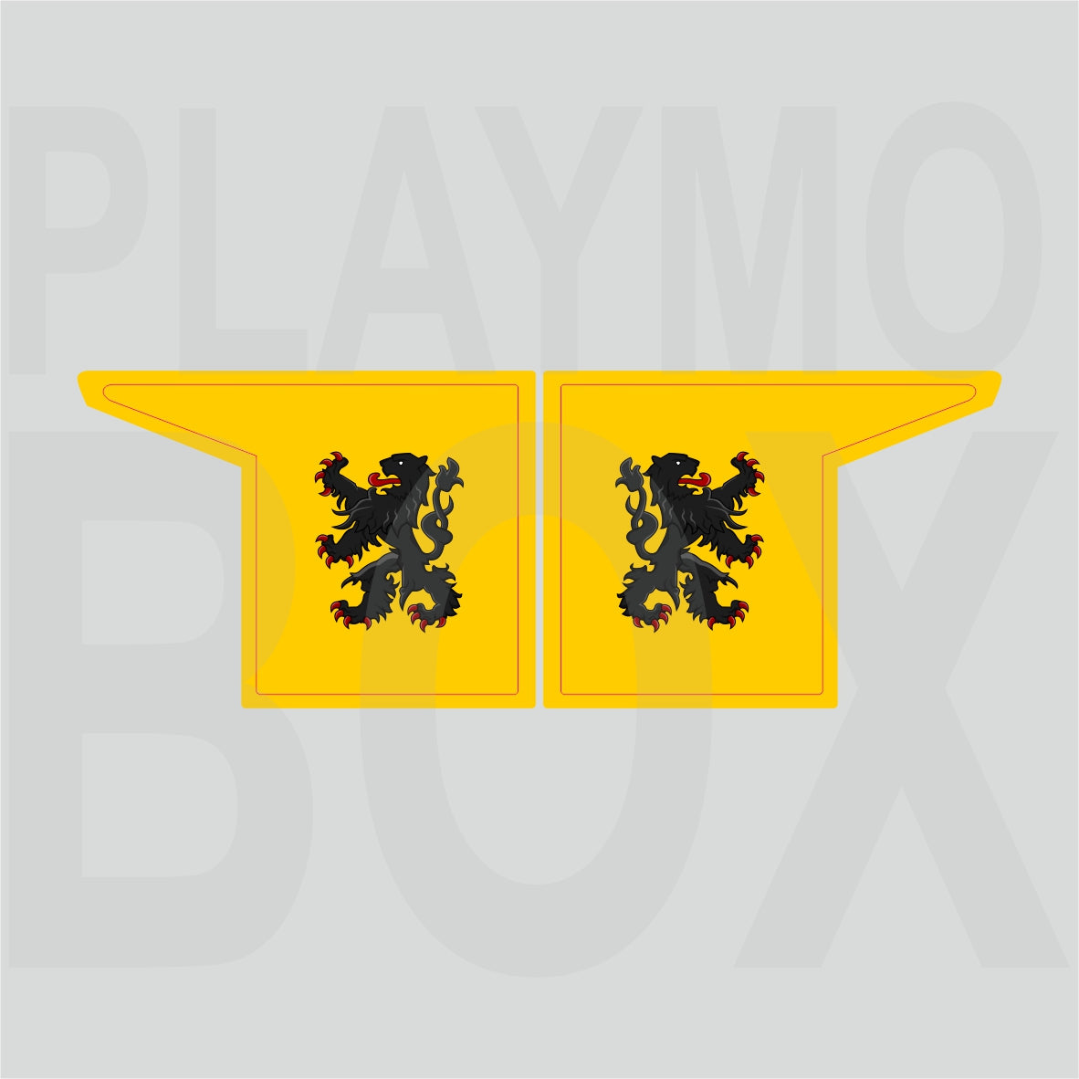 Αυτοκόλλητα Κομητείας της Φλάνδρας