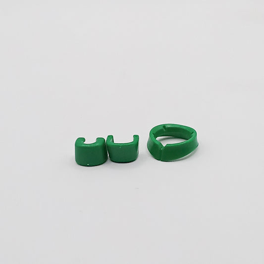 Green ACW cuffs and collar